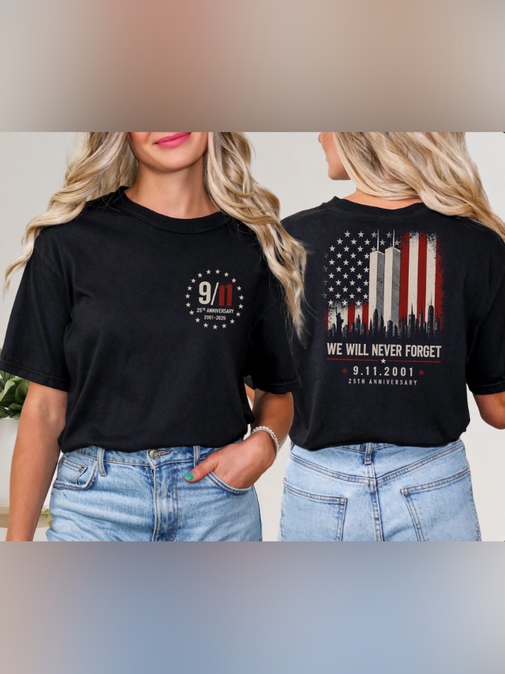 Labor Day Weekend T-Shirt, September 911 Memorial Day American 25th Graphic Tee